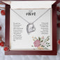 To my Mom I Love You With All My Heart | Forever Love Necklace