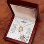 To my Mom I Love You With All My Heart | Forever Love Necklace