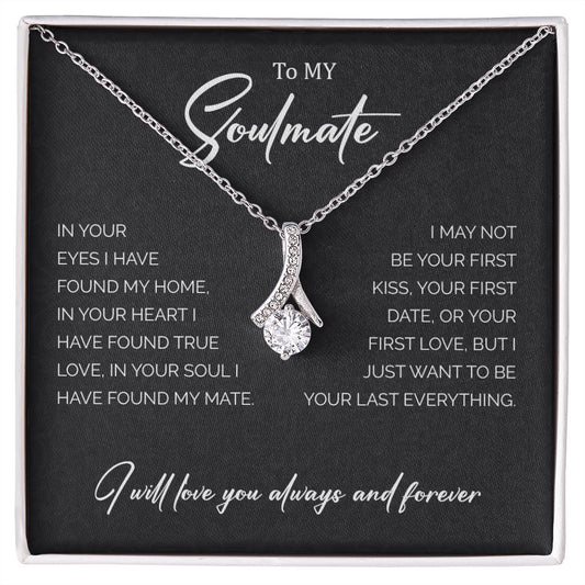 To My Soulmate I Love You Always | Alluring Beauty Necklace