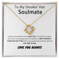 To My Soulmate | Love Knot Necklace