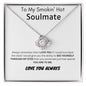 To My Soulmate | Love Knot Necklace