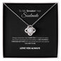 To My Soulmate | Love Knot Necklace