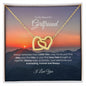 To My Girlfriend | Interlocking Heart Necklace