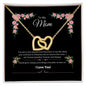 To My Mom | Interlocking Hearts Necklace
