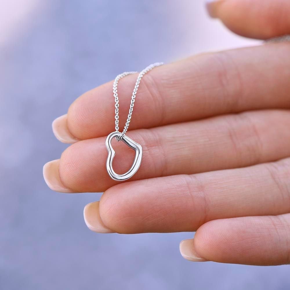 To My Soulmate | Delicate Heart Necklace