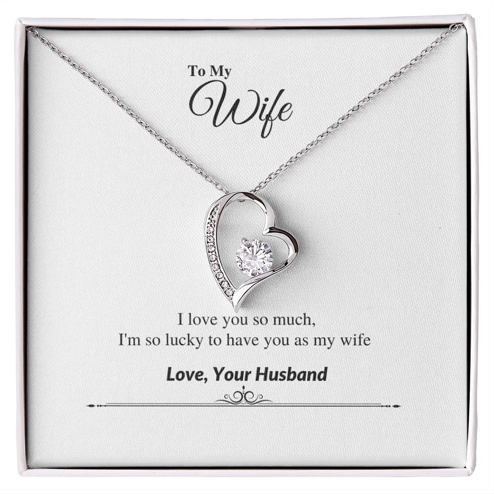 To My Wife | Forever Love Necklace