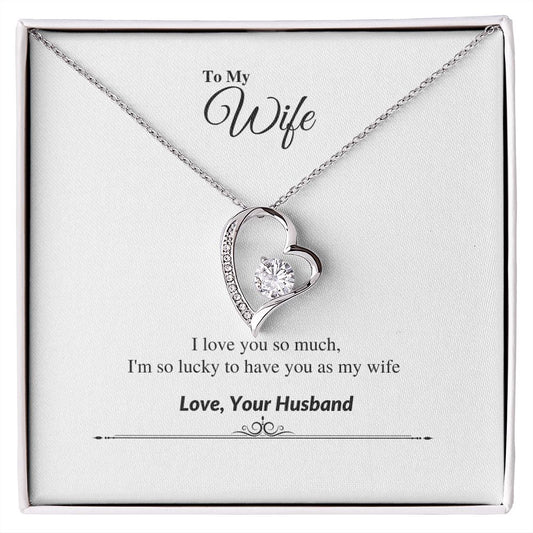 To My Wife | Forever Love Necklace