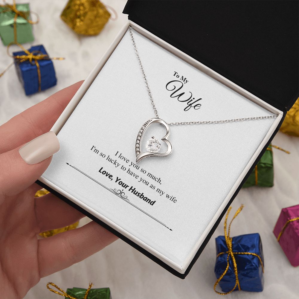 To My Wife | Forever Love Necklace