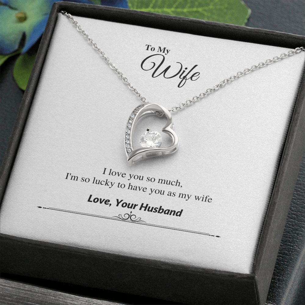 To My Wife | Forever Love Necklace