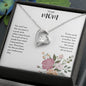 To my Mom I Love You With All My Heart | Forever Love Necklace