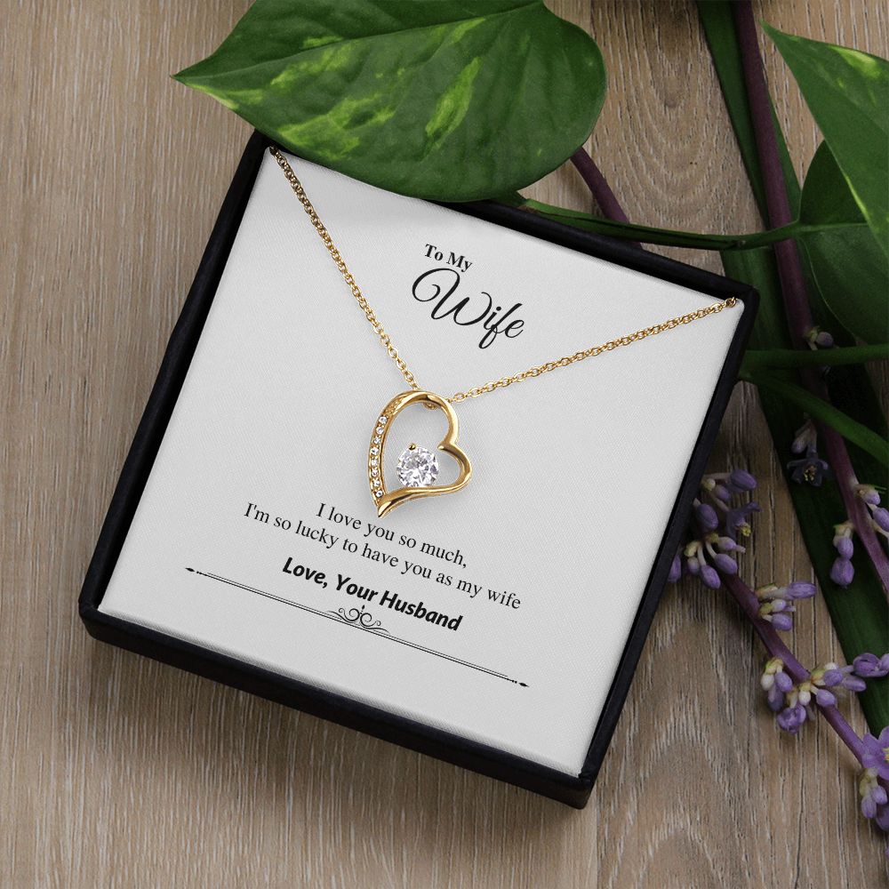 To My Wife | Forever Love Necklace
