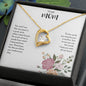 To my Mom I Love You With All My Heart | Forever Love Necklace
